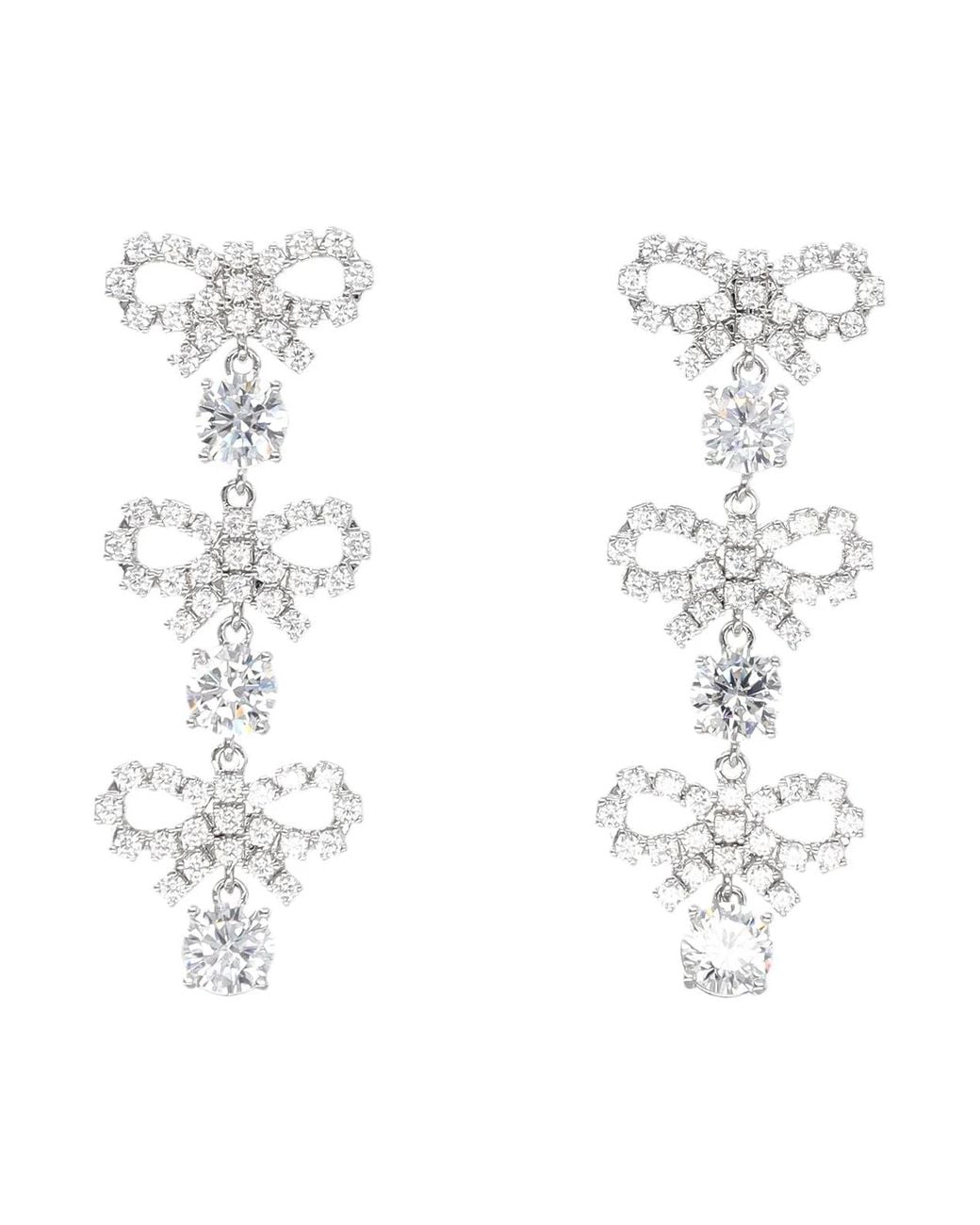 Self-Portrait White Zirconia Jewels