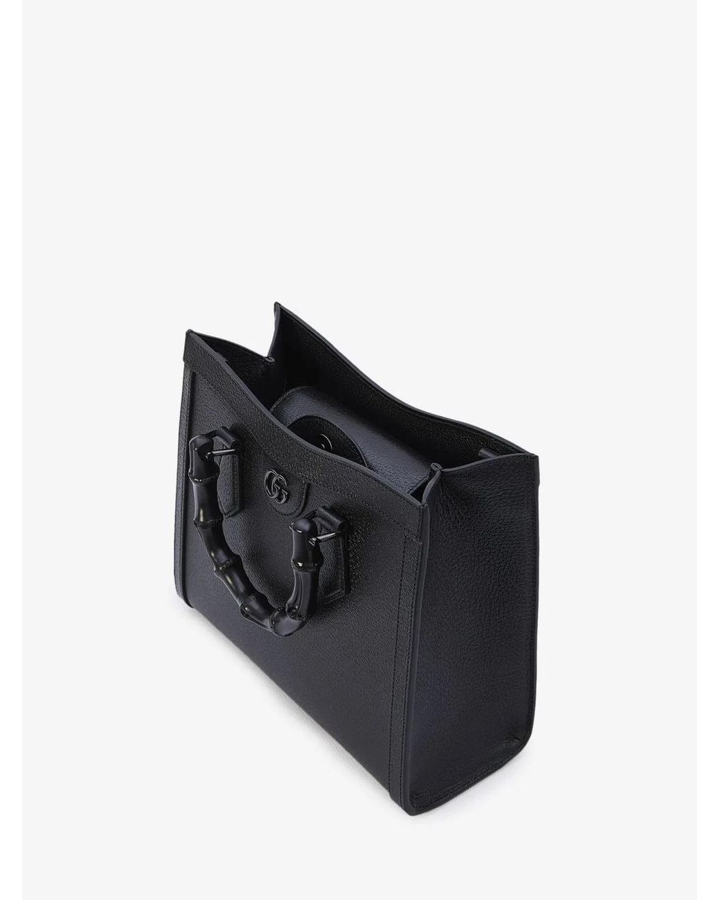 Gucci Black Diana Small Leather Tote