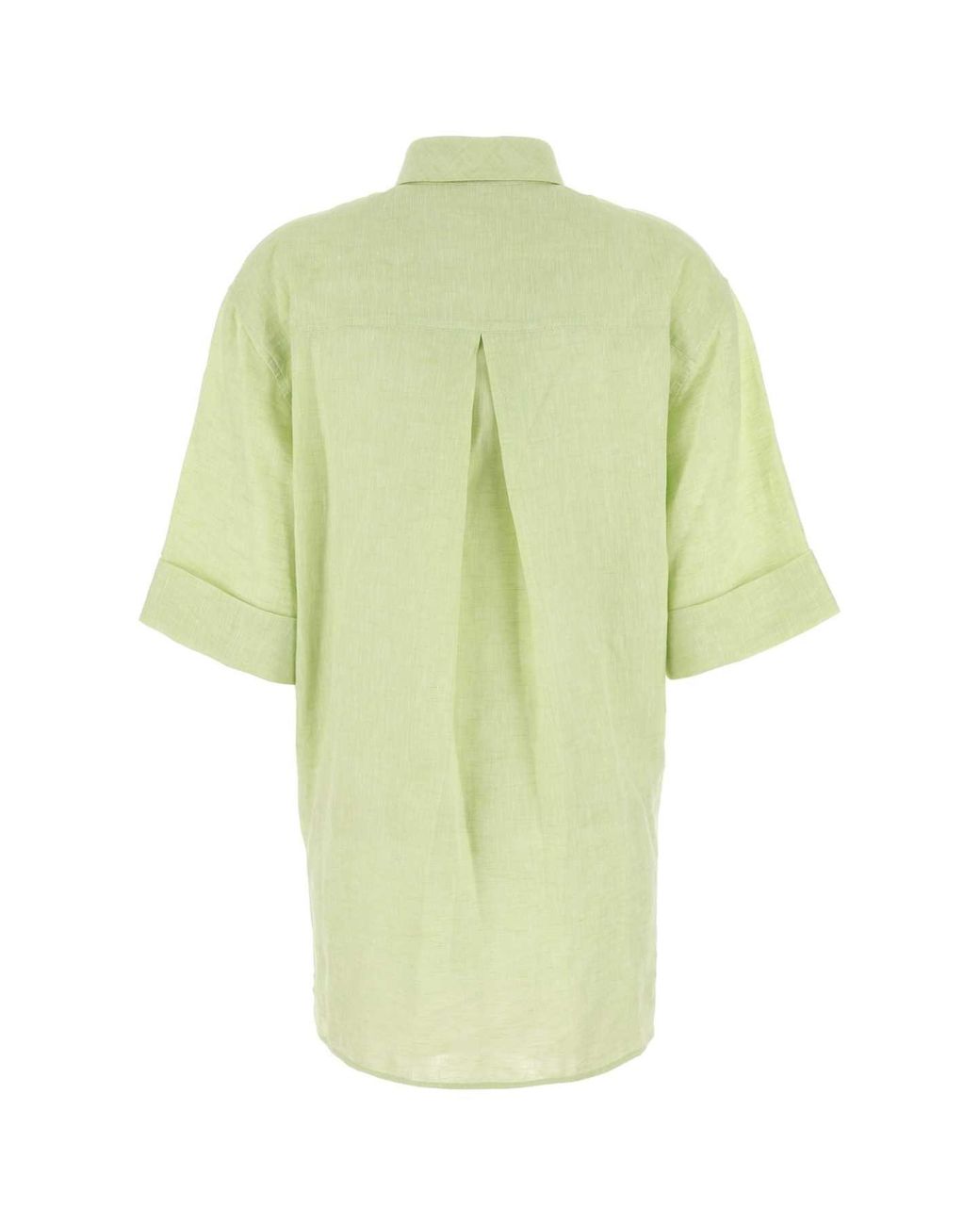 Valentino Garavani Green Pastel Linen Blouse