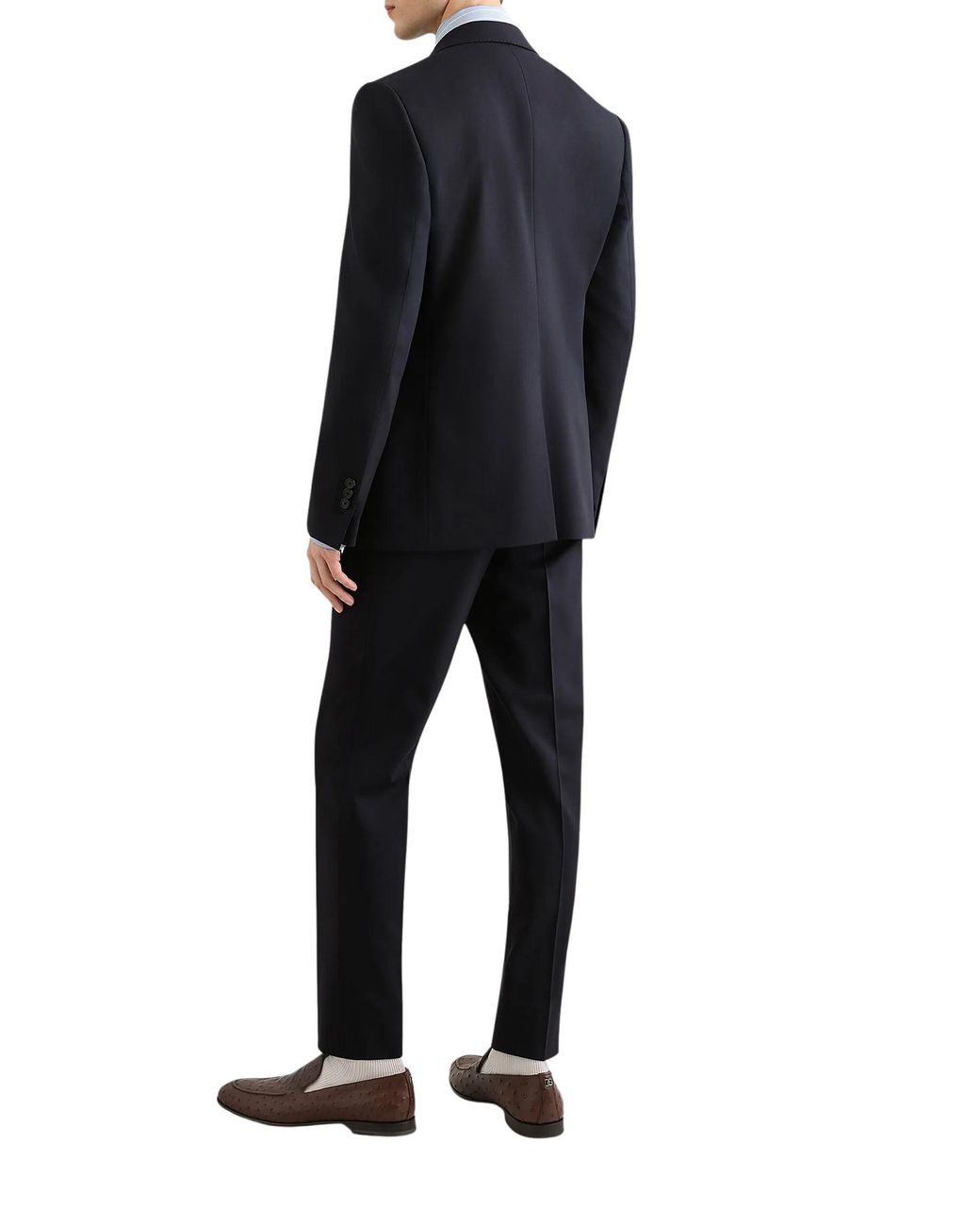 Dolce & Gabbana Black Dolce & Gabbana Martini Light Virgin Wool Suit for men