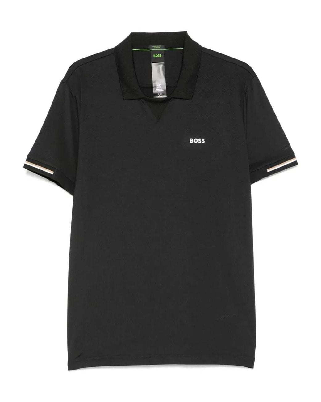 Boss Black Technical Fabric Polo Shirt for men