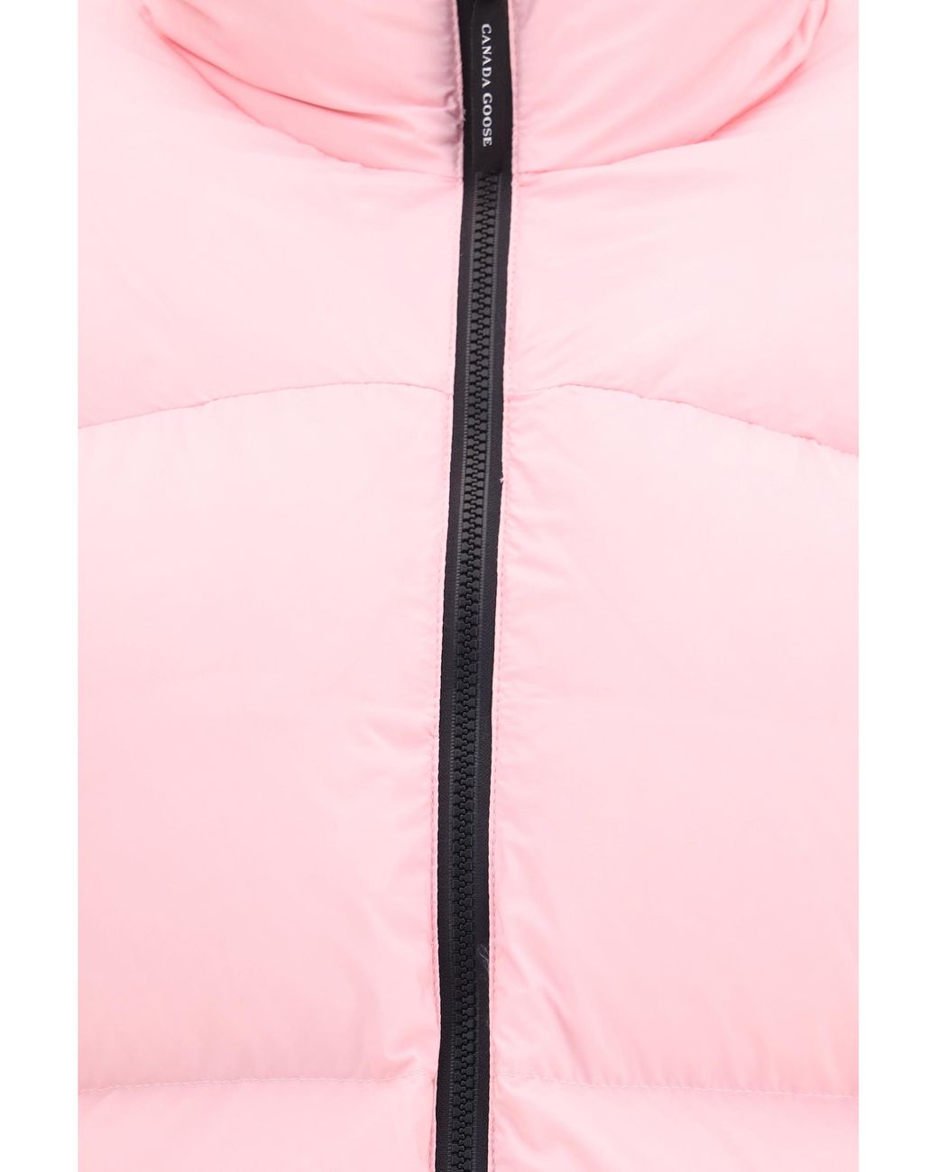 Canada Goose Pink Cropped Fallon Puffer Jacket