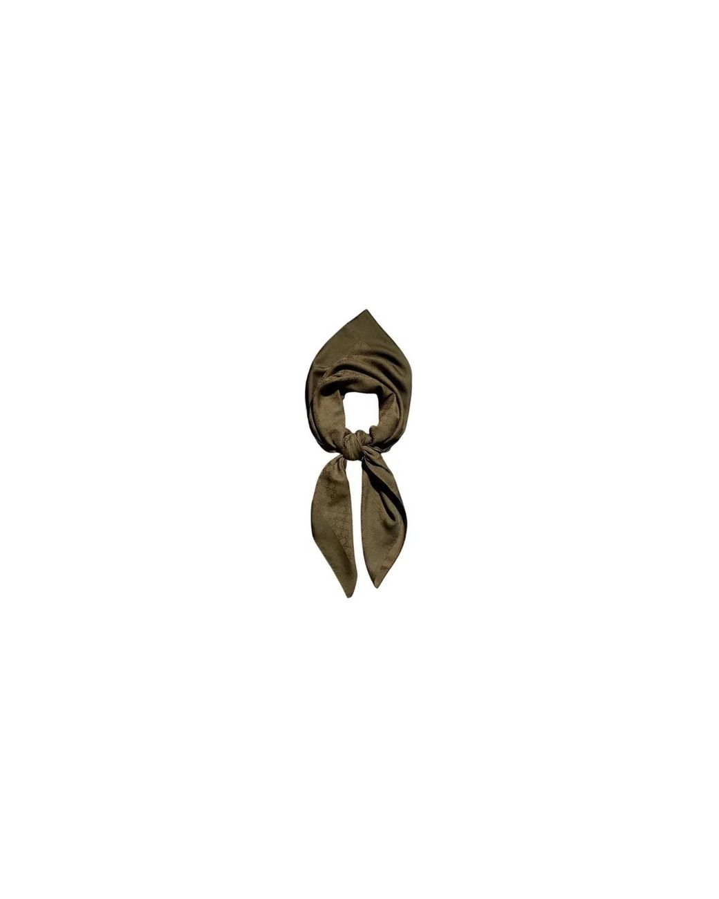 Gucci Multicolor Embroidered Wool Blend Foulard