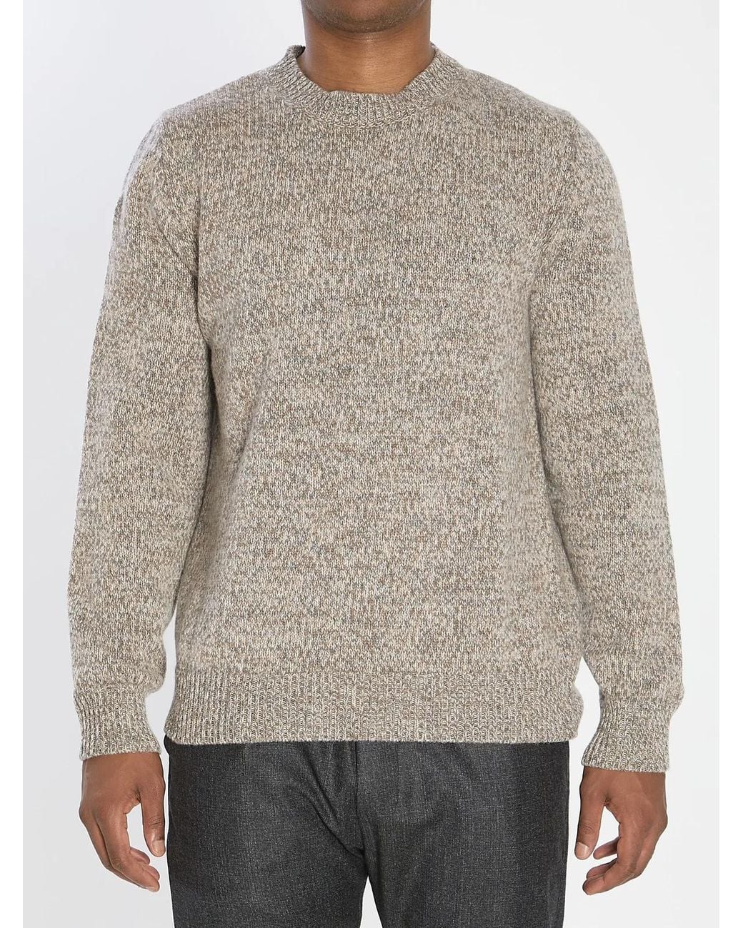Barena Gray Mareselo Bisto Sweater for men