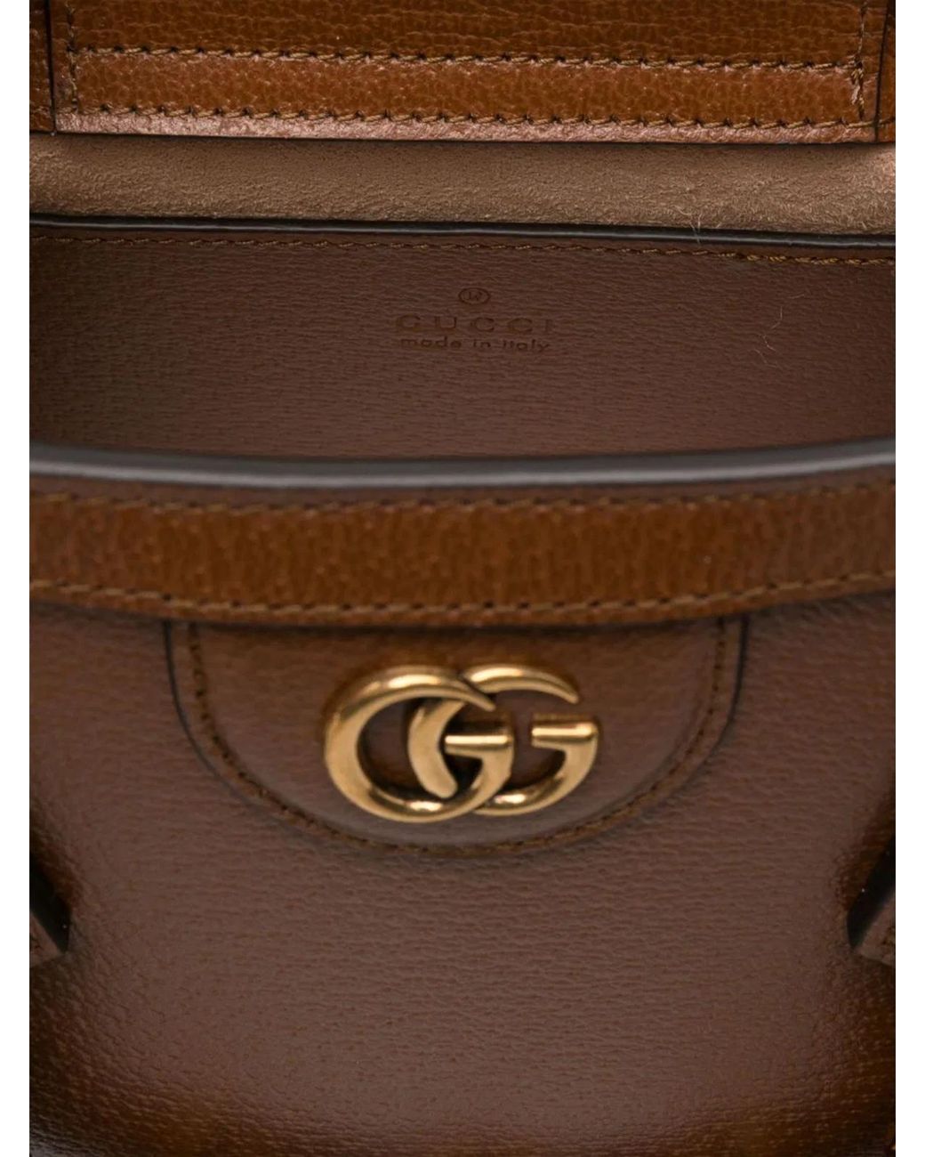 Gucci Brown Diana Small Tote Bag