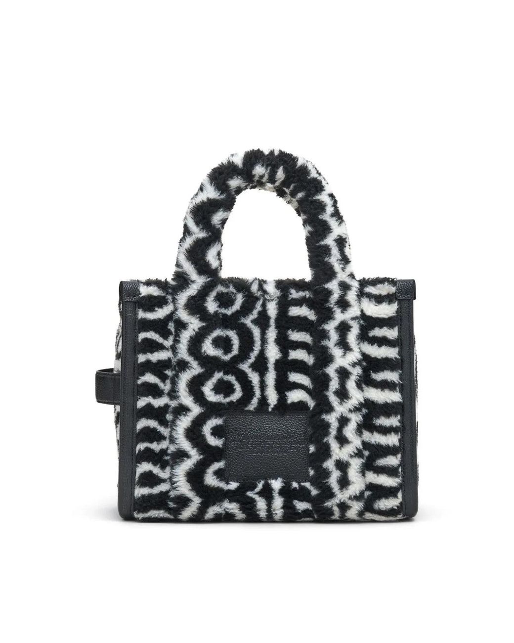 Marc Jacobs Black The Monogram Teddy Medium Tote Bag