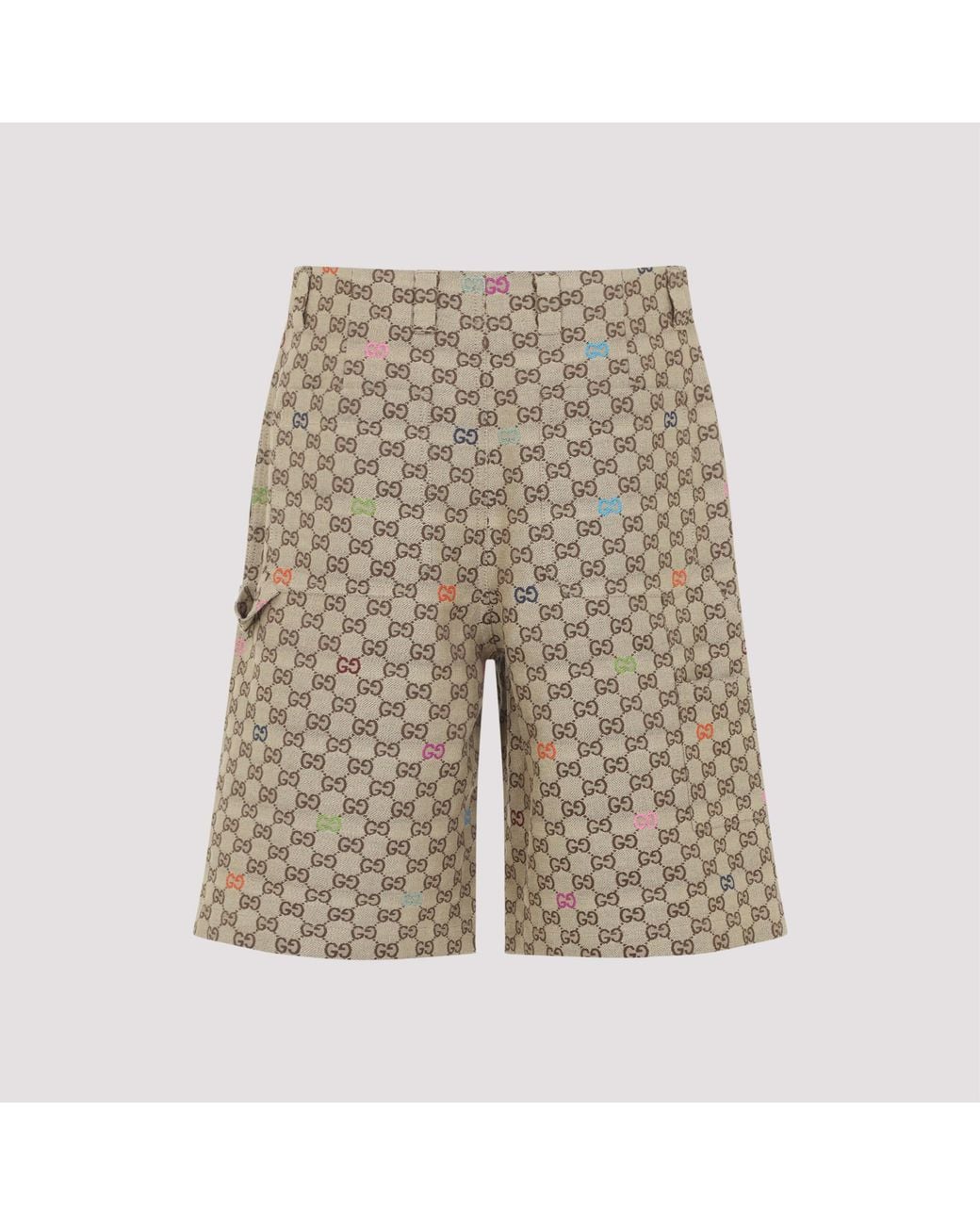 Gucci Natural Fabric Shorts Gg for men