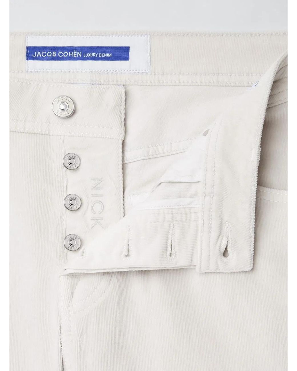 Jacob Cohen White Pantalon for men