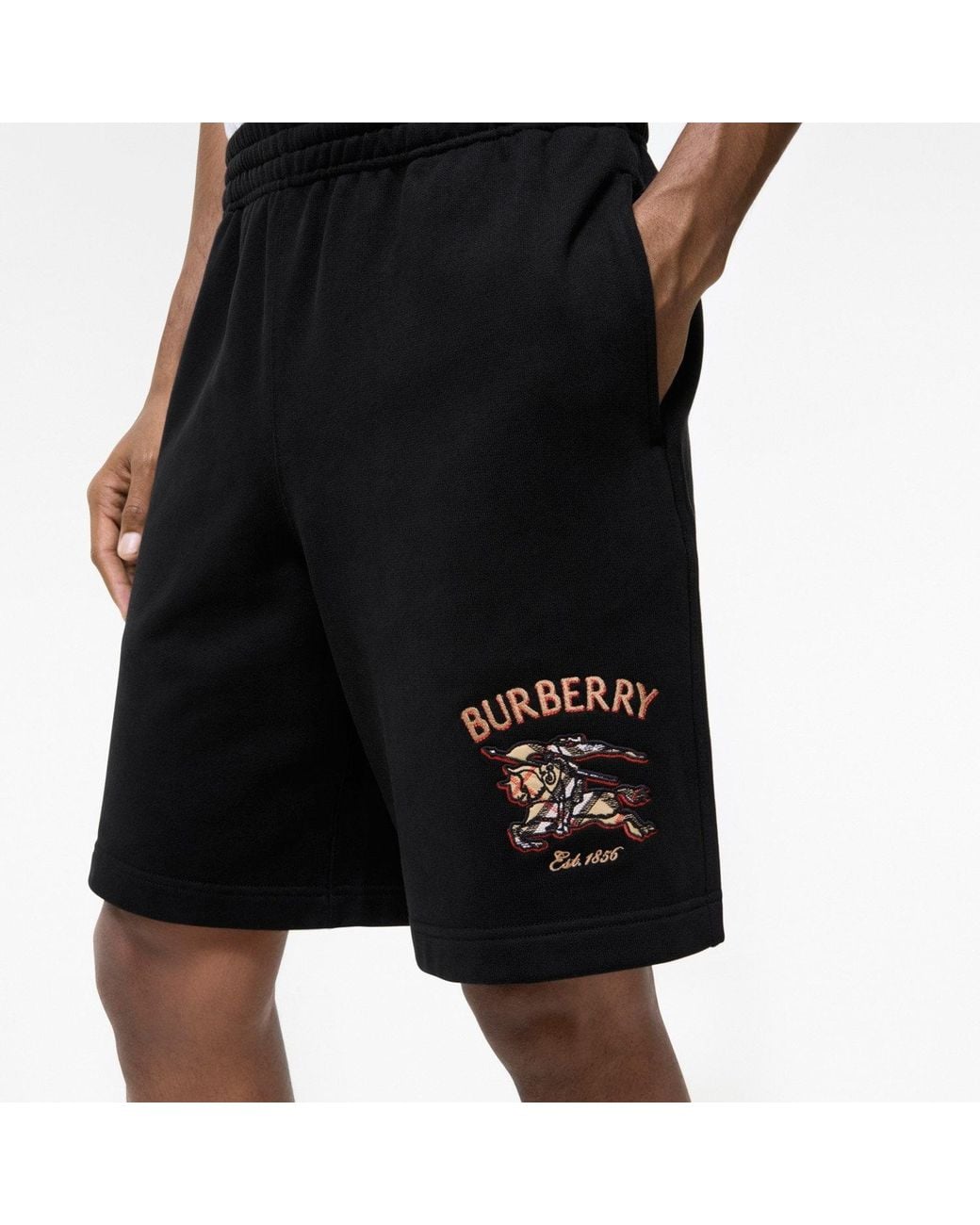 Burberry Black Rick Bby Chk Ekd for men