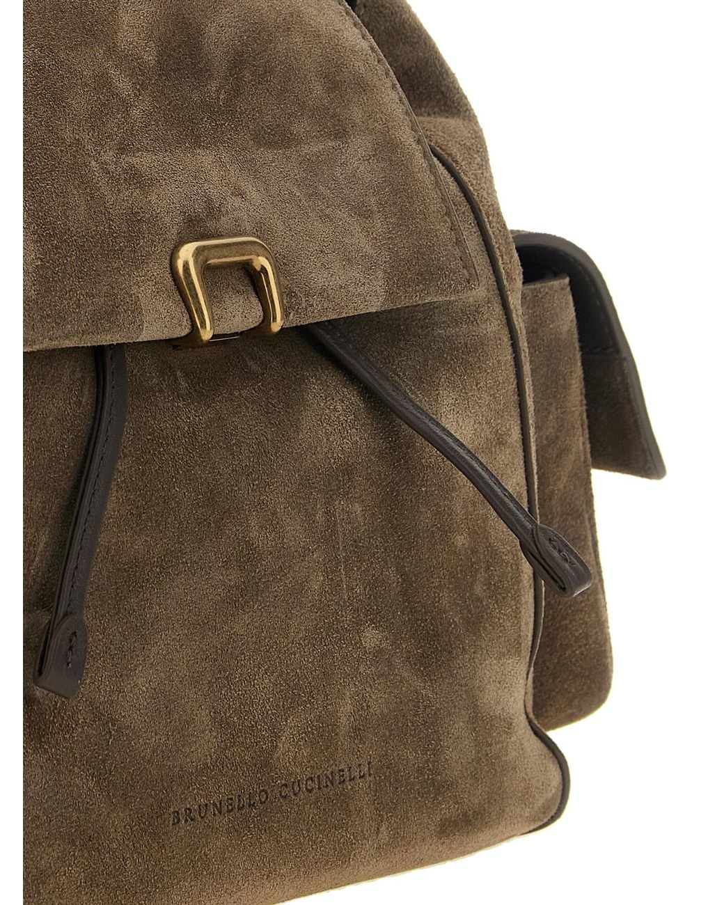 Brunello Cucinelli Brown 'Sartorial' Backpack