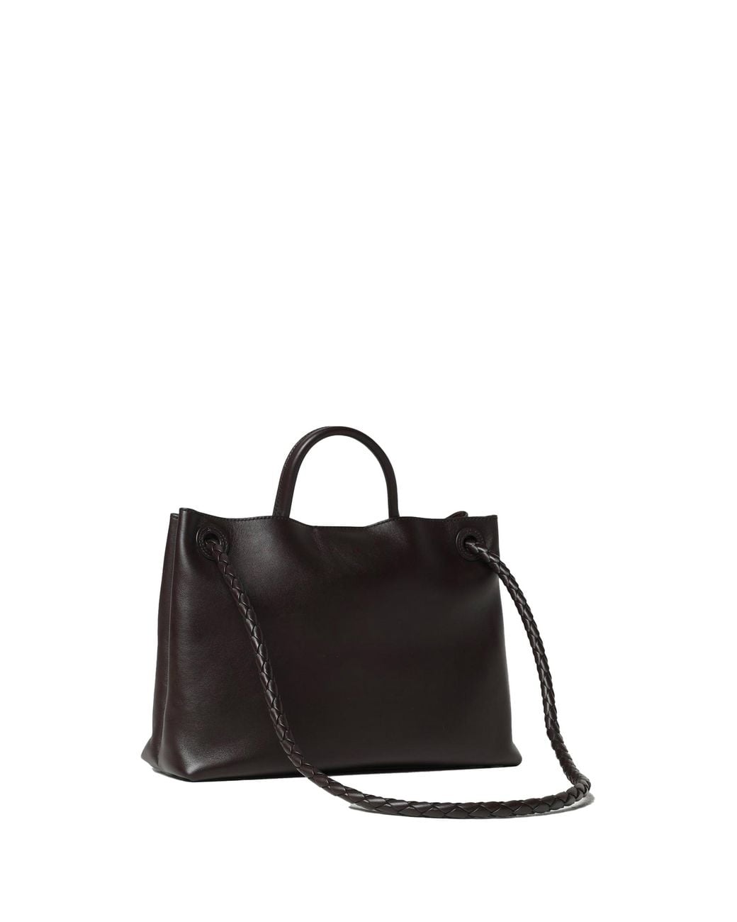 Bottega Veneta Black Andiamo Shoulder Bag