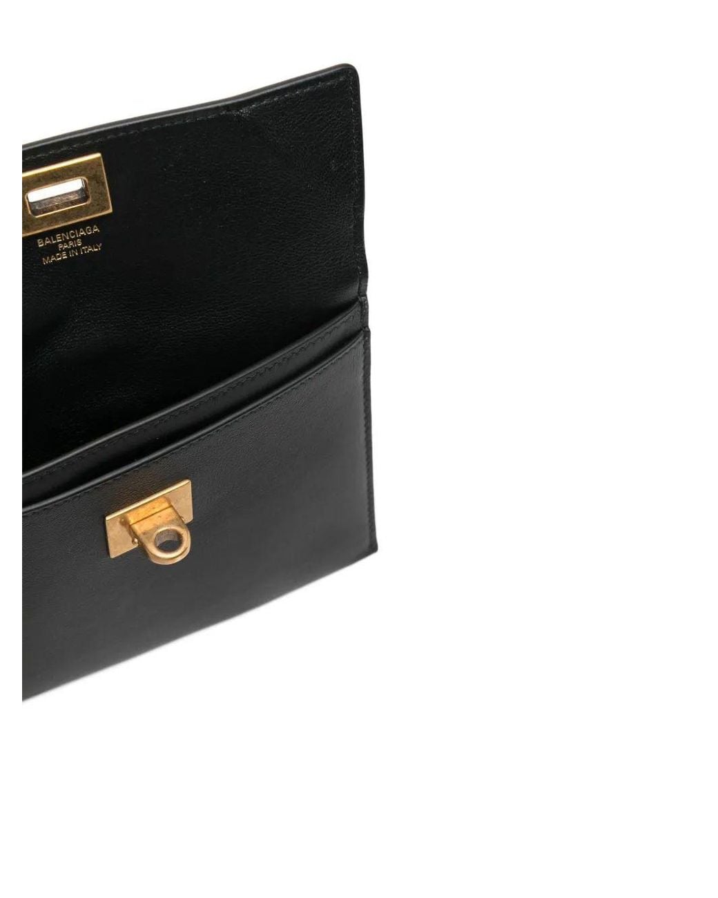 Balenciaga Black Rodeo Card Holder