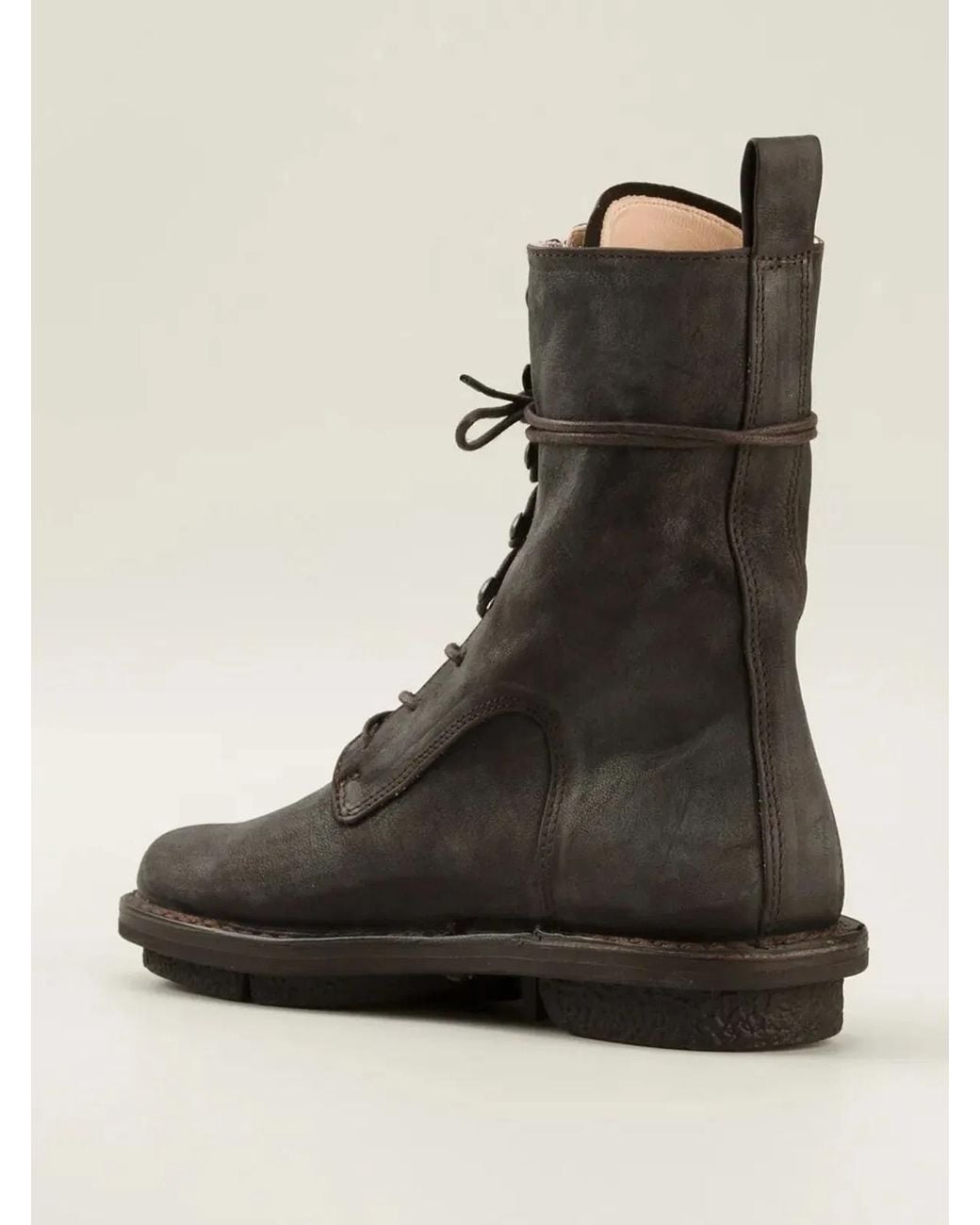 Trippen Brown Lace Up Boots