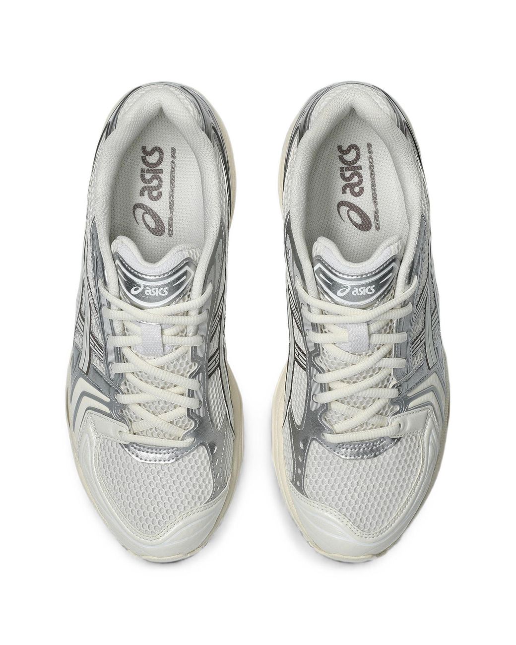 Asics White Gel-Kayano 14 Mesh Sneakers
