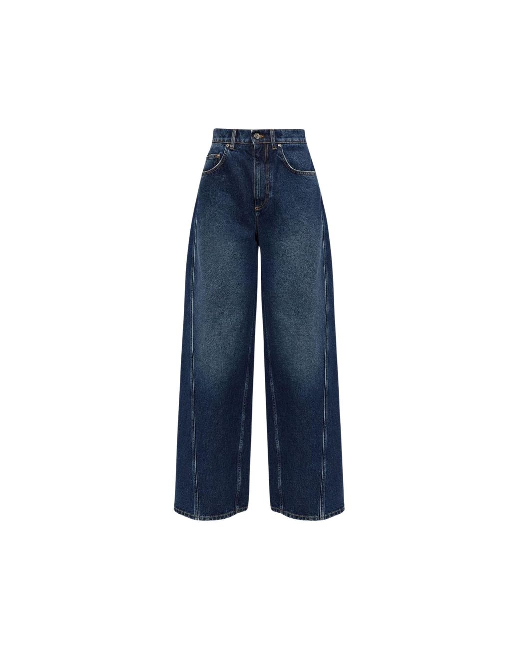 Dolce & Gabbana Blue Dolce & Gabbana 5-Pocket Denim Trousers