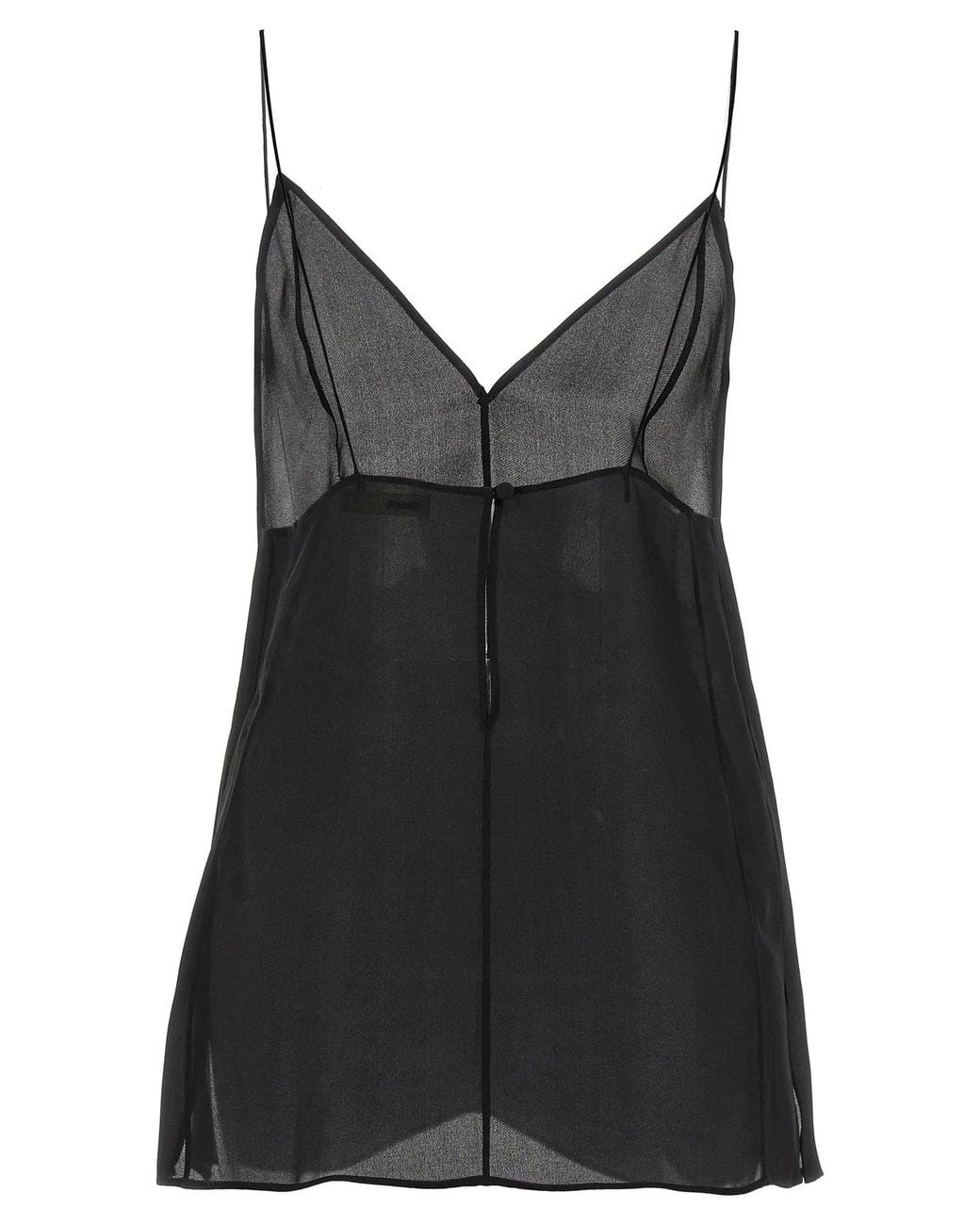 Khaite Black Talsie' Top