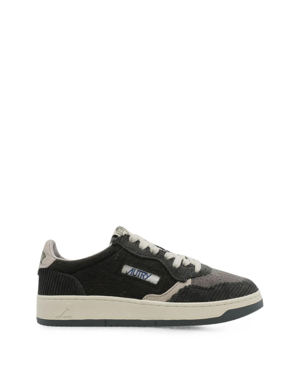Autry Black Medalist Low Sneakers for men