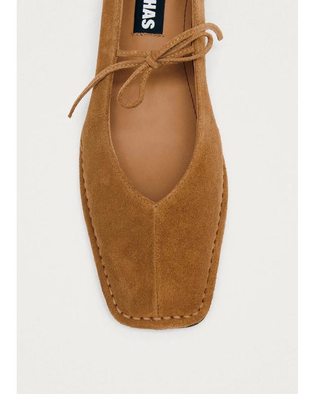 Alohas White Sway Ballet Flats