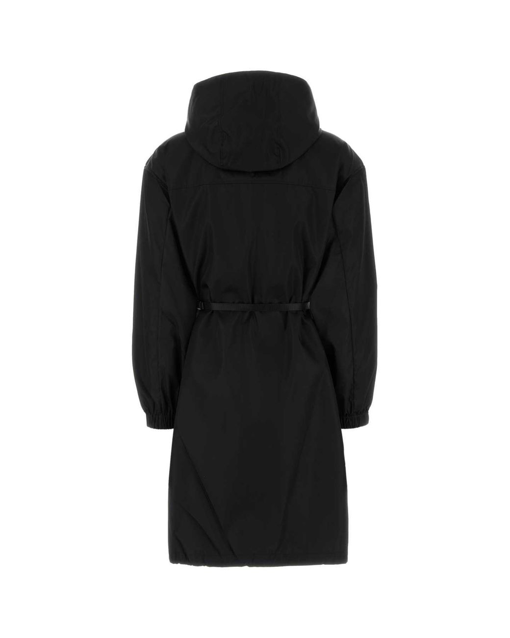 Prada Black Re-nylon Raincoat