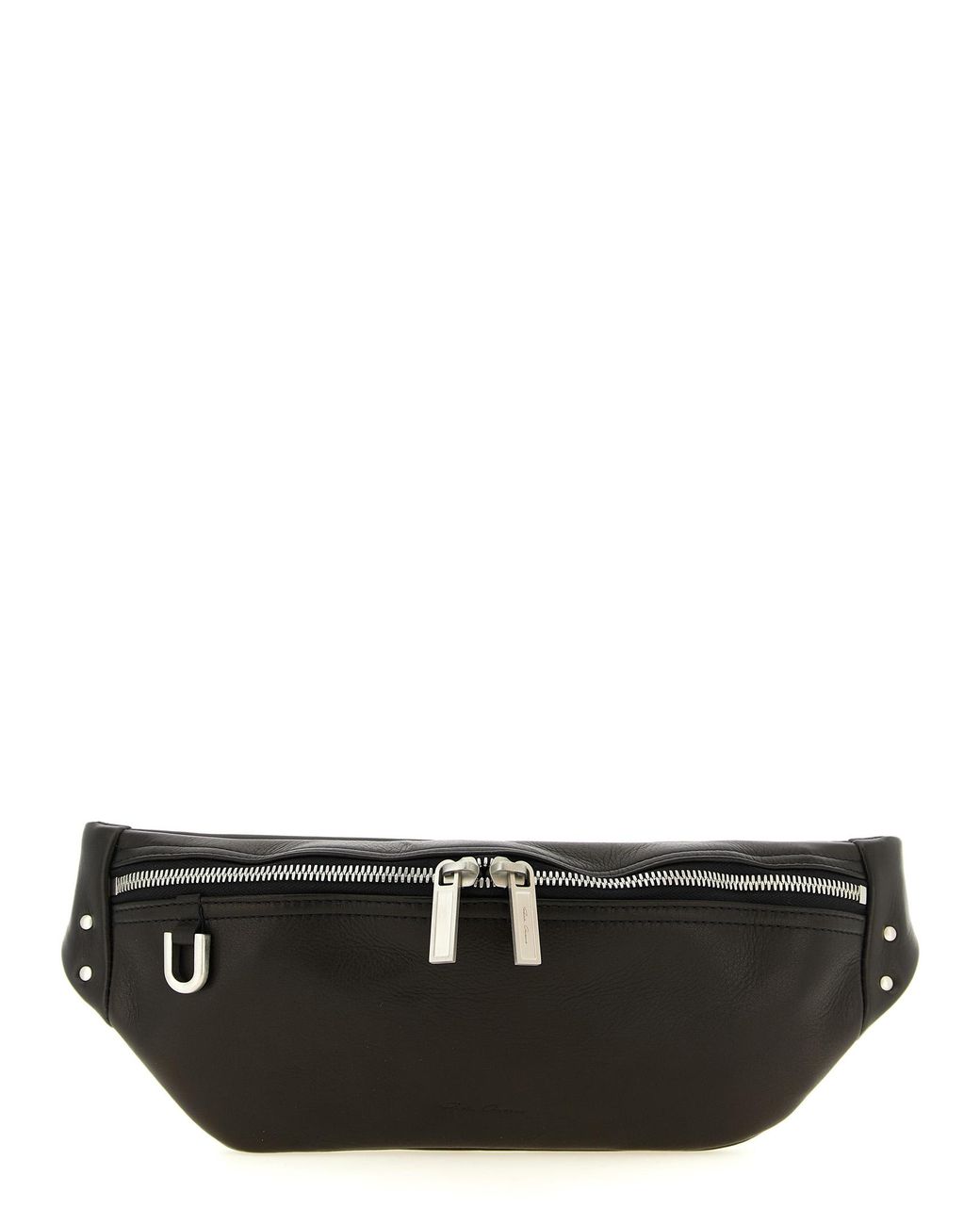 Rick Owens Black 'Geo Bumbag' Fanny Pack
