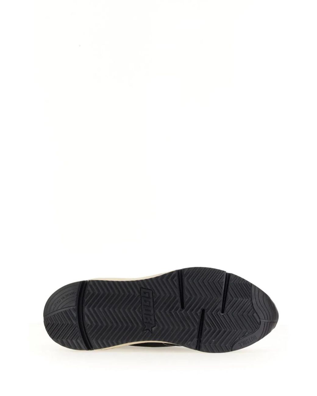 Golden Goose Deluxe Brand Black Running Sole Sneaker for men