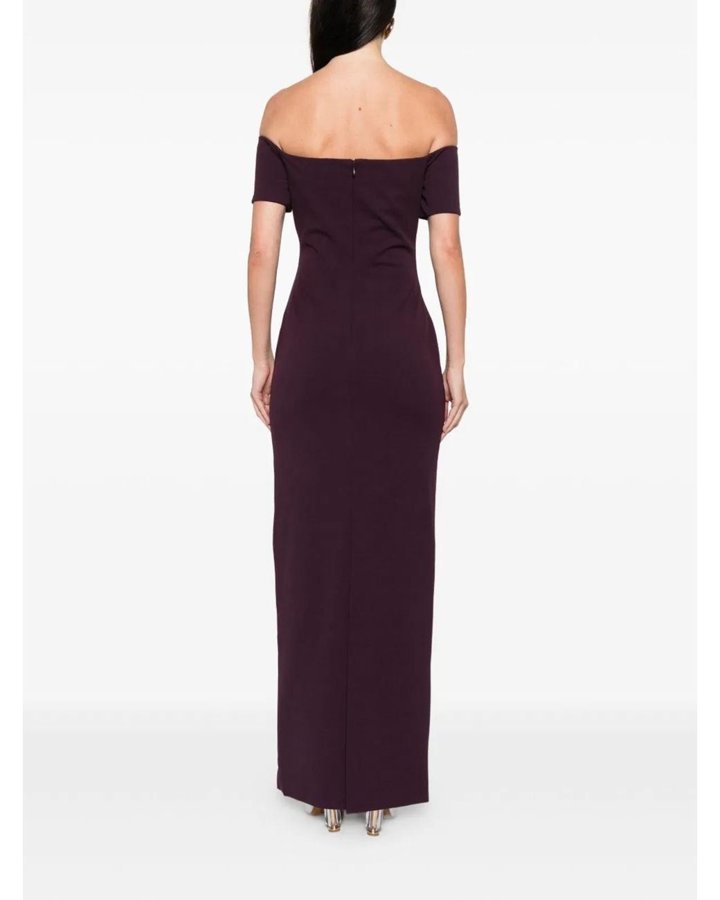 Solace London Purple Nile Maxi Dress
