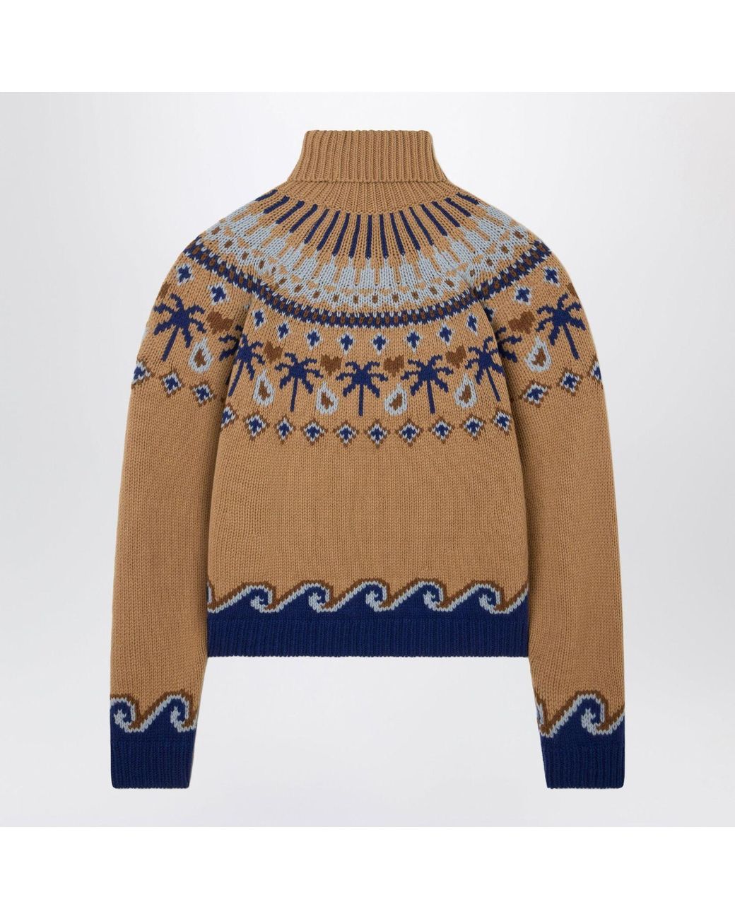 Alanui Multicolor Sweet Winter And Wool Turtleneck Sweater