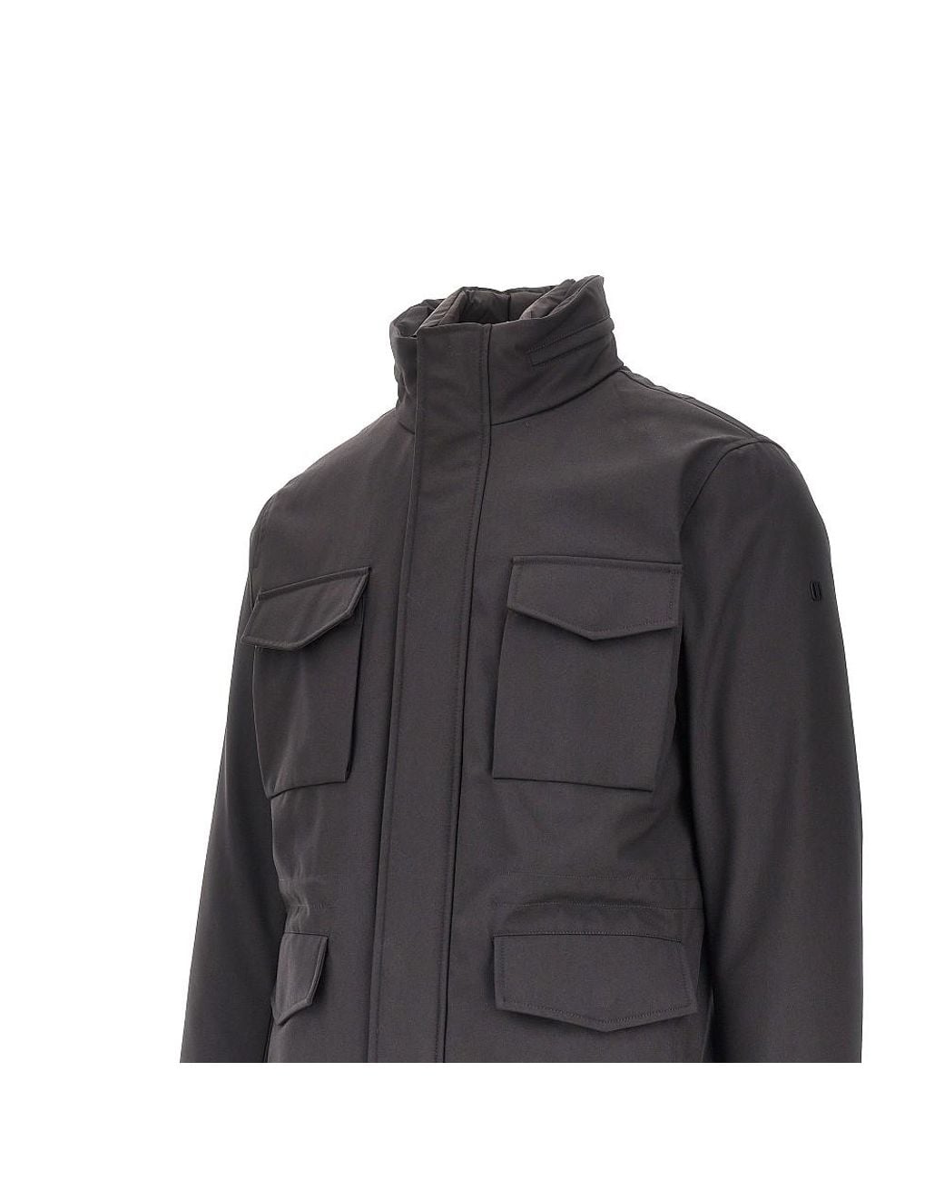 DUNO Black Fender Padded Jacket for men
