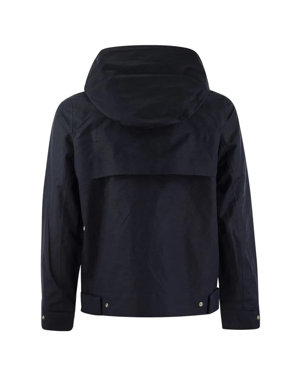 K-Way Blue Kaya Cotton-Linen Blend Jacket for men