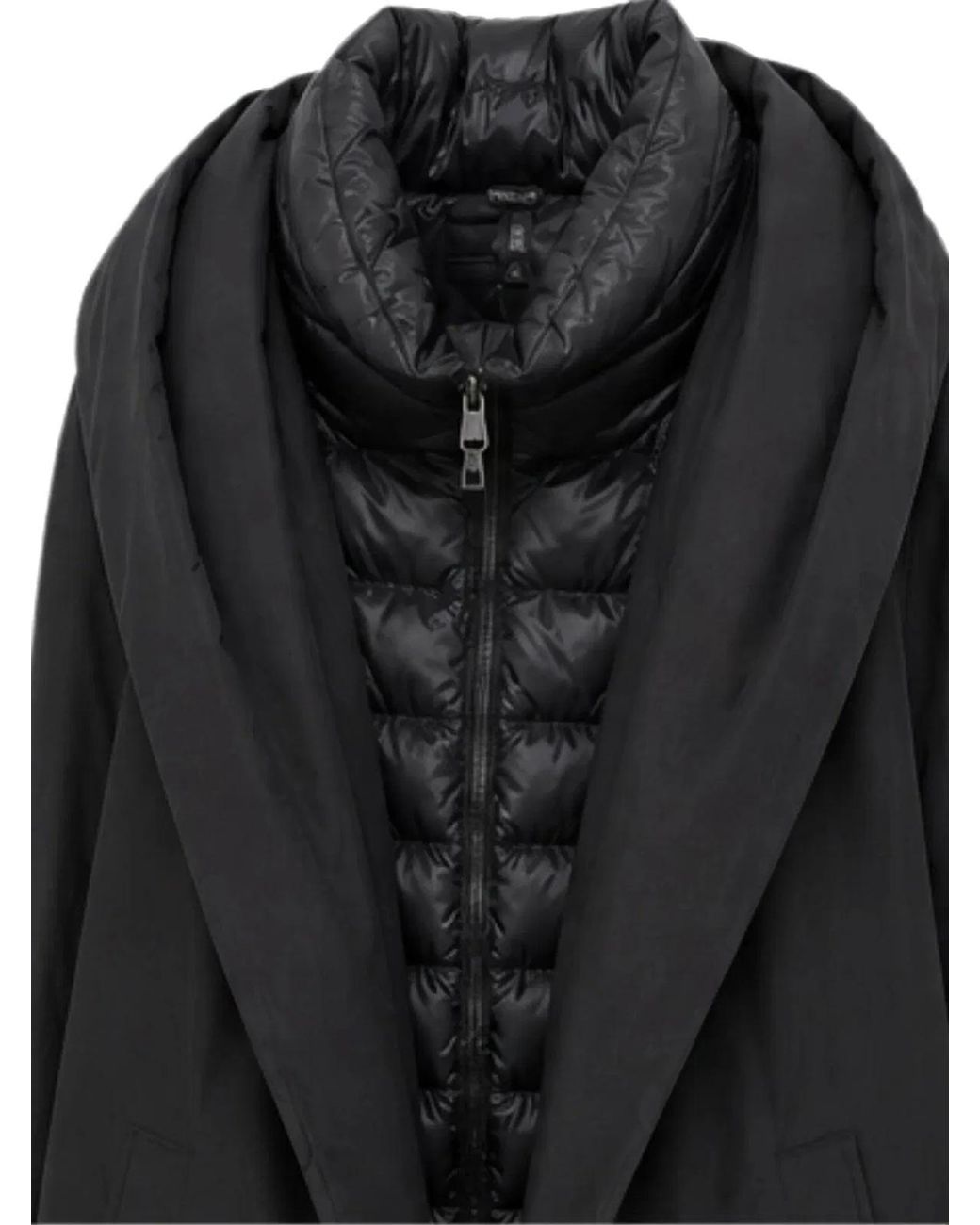 Herno Black Long Padded Jacket