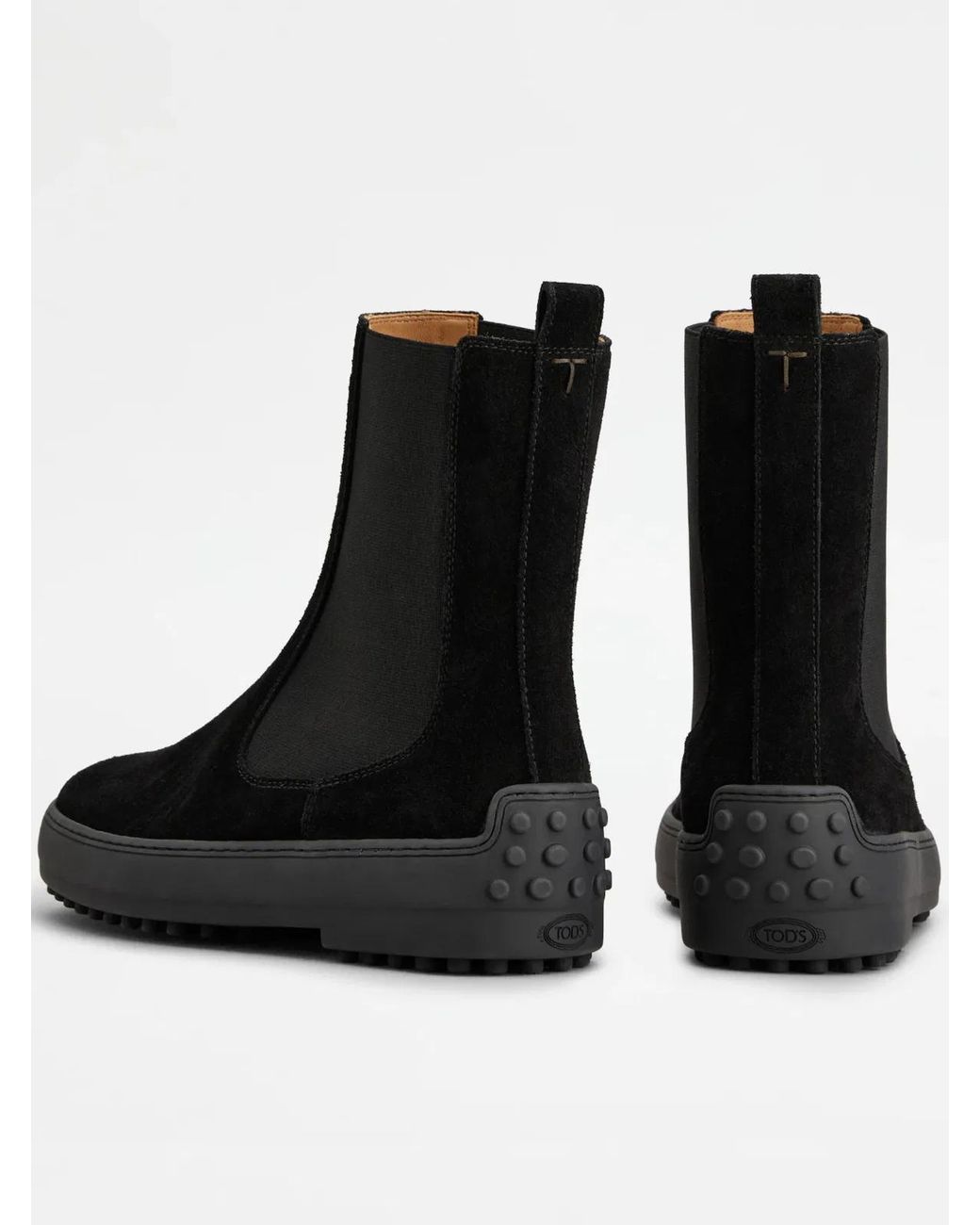 Tod's Black Winter Gommini