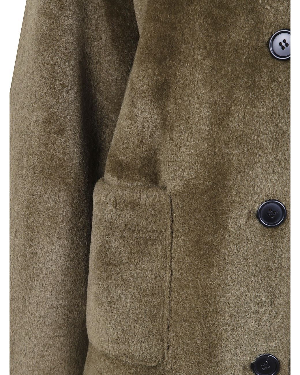 Betta Corradi Natural "Shao" Raglanreversable Long Coat