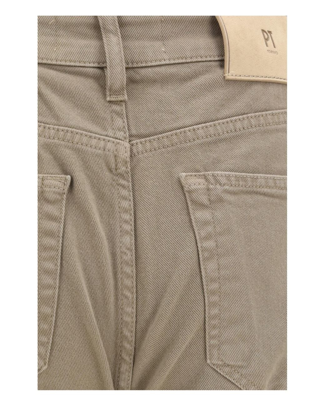 PT Torino Gray Reggae Jeans Cotton for men
