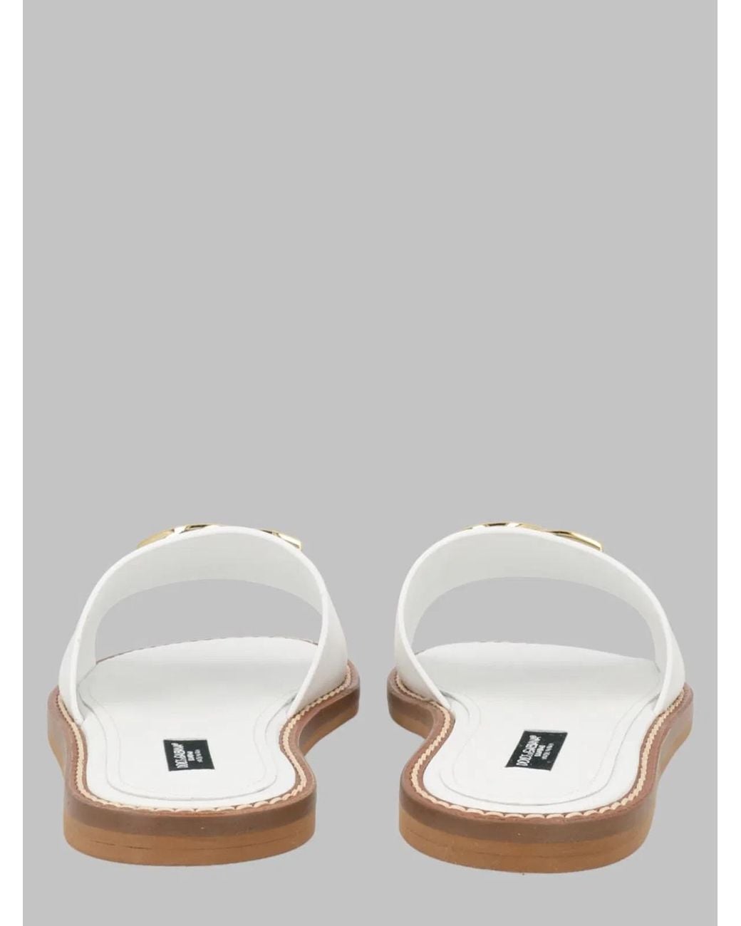 Dolce & Gabbana Metallic Girls' Mini Chic Flats