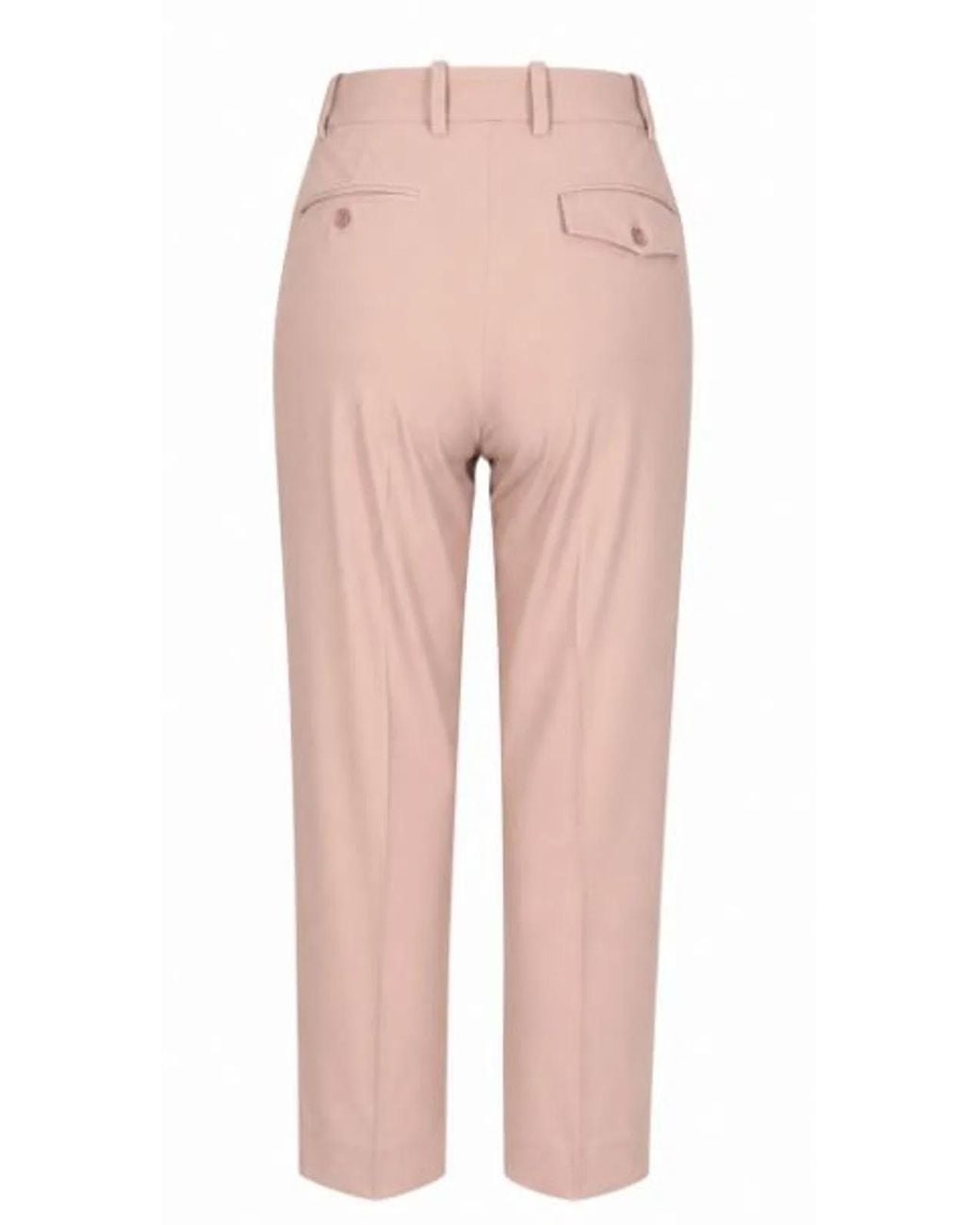 Circolo 1901 Pink Cotton Trousers