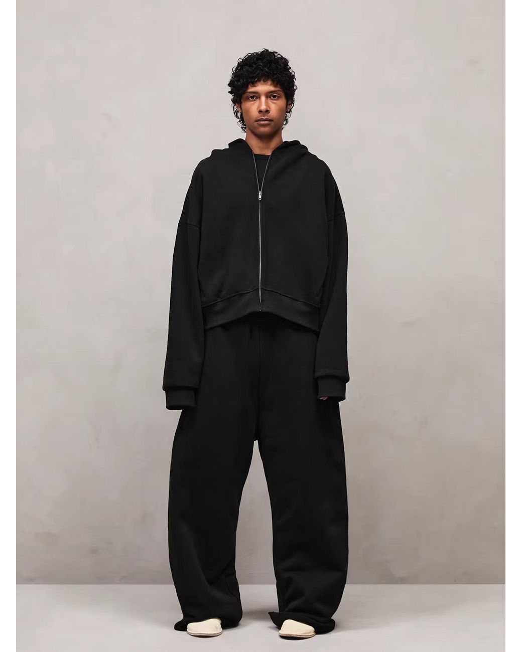 Entire studios Brown Thermal Hood for men