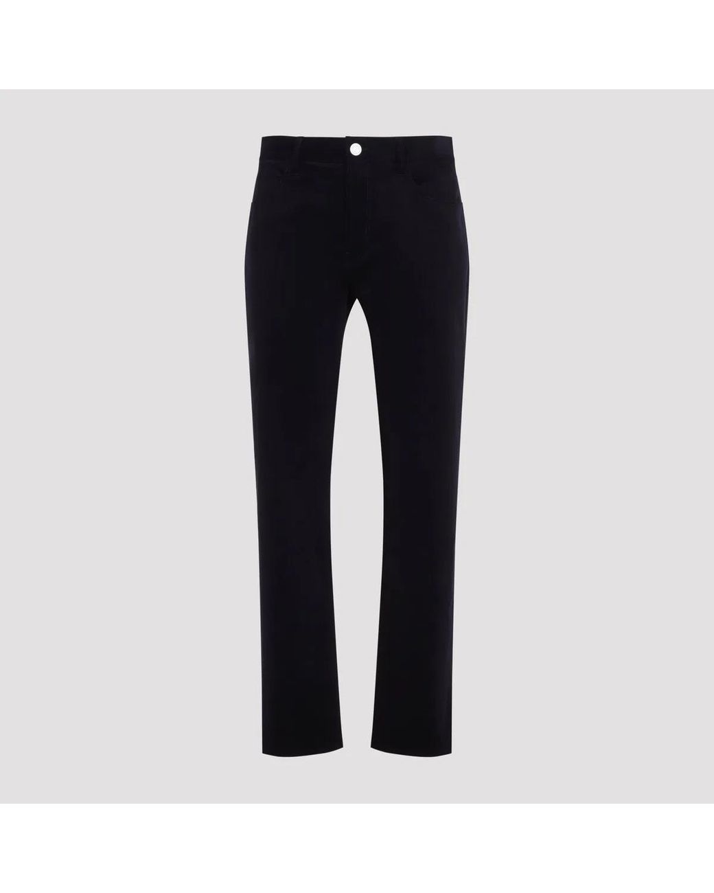 Giorgio Armani Blue Dark 5 Pockets Pants for men