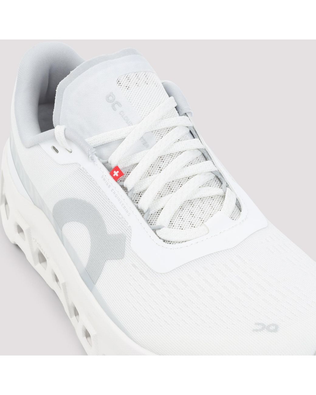 On Shoes White Cloudmster 1 Sneakers Textile Rubber for men