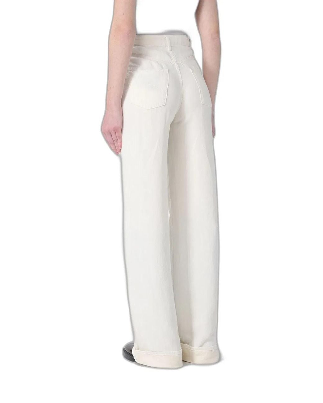 Emporio Armani White Jeans