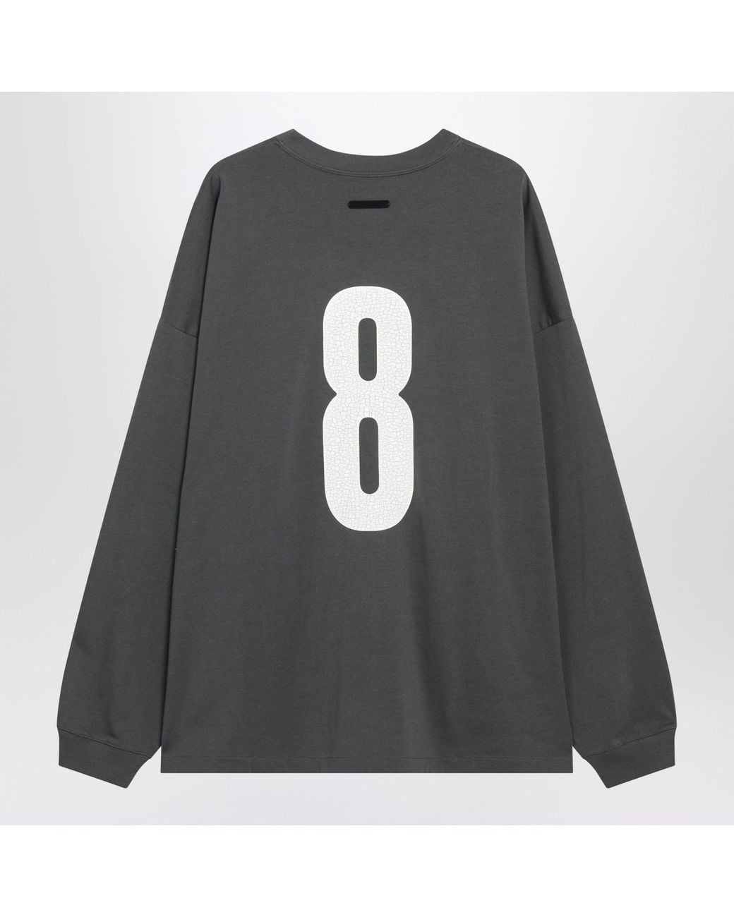 Fear Of God Black Merch Longsleeved Cotton Tshirt for men