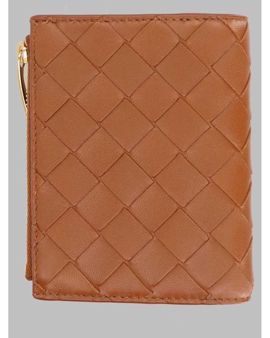 Bottega Veneta Brown Portafoglio "Bi-Fold"