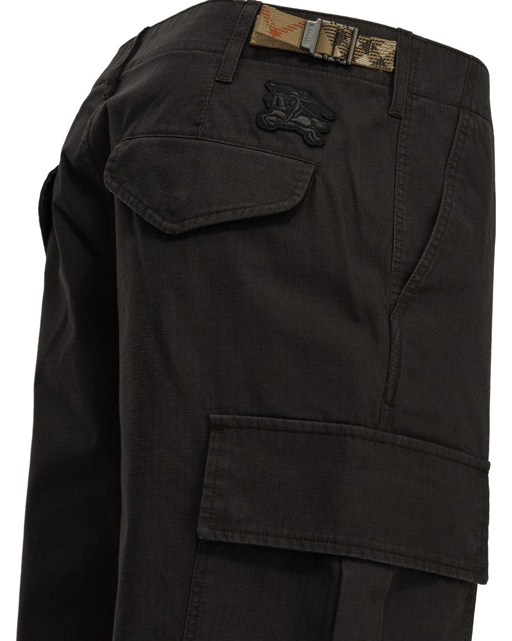 Burberry Black "Arthur" Cargo Pants for men