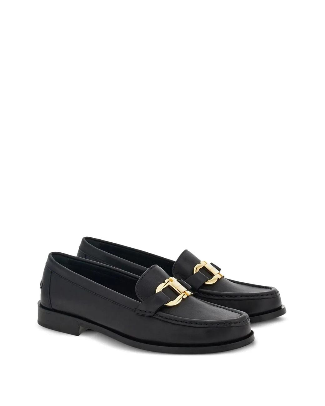Ferragamo Black Maryan 2 Shoes