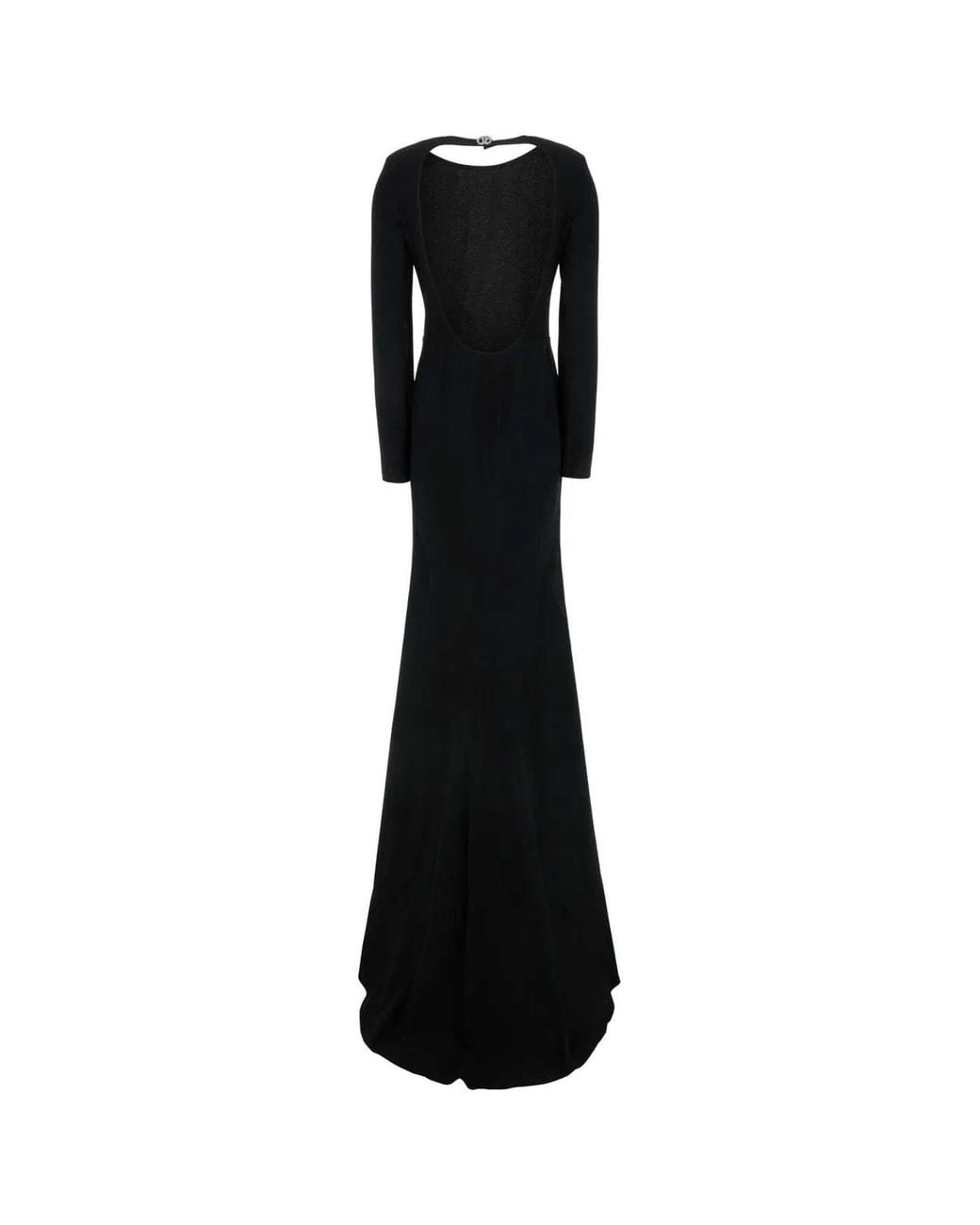Gucci Black Crepe Long Dress