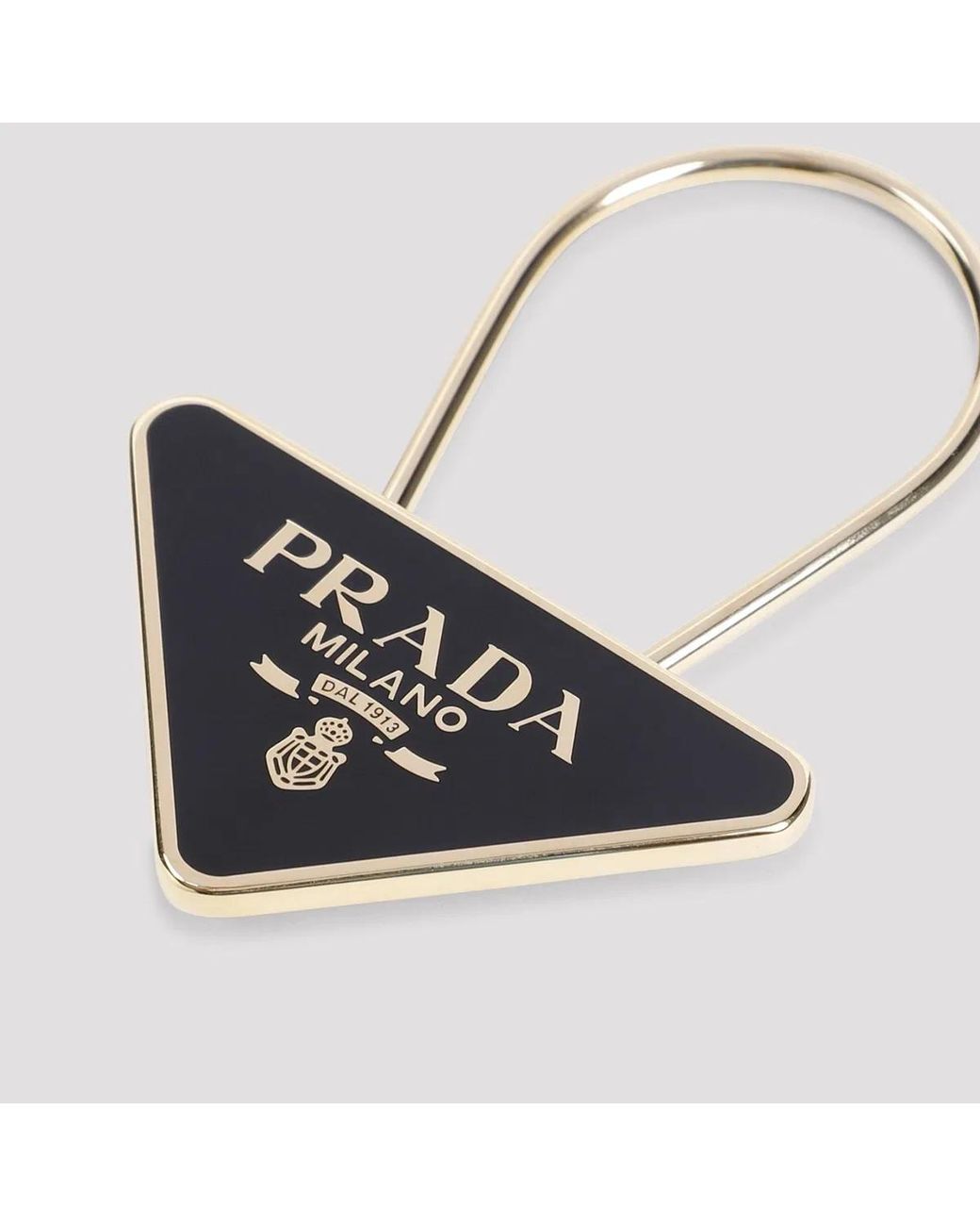 Prada White Keychains