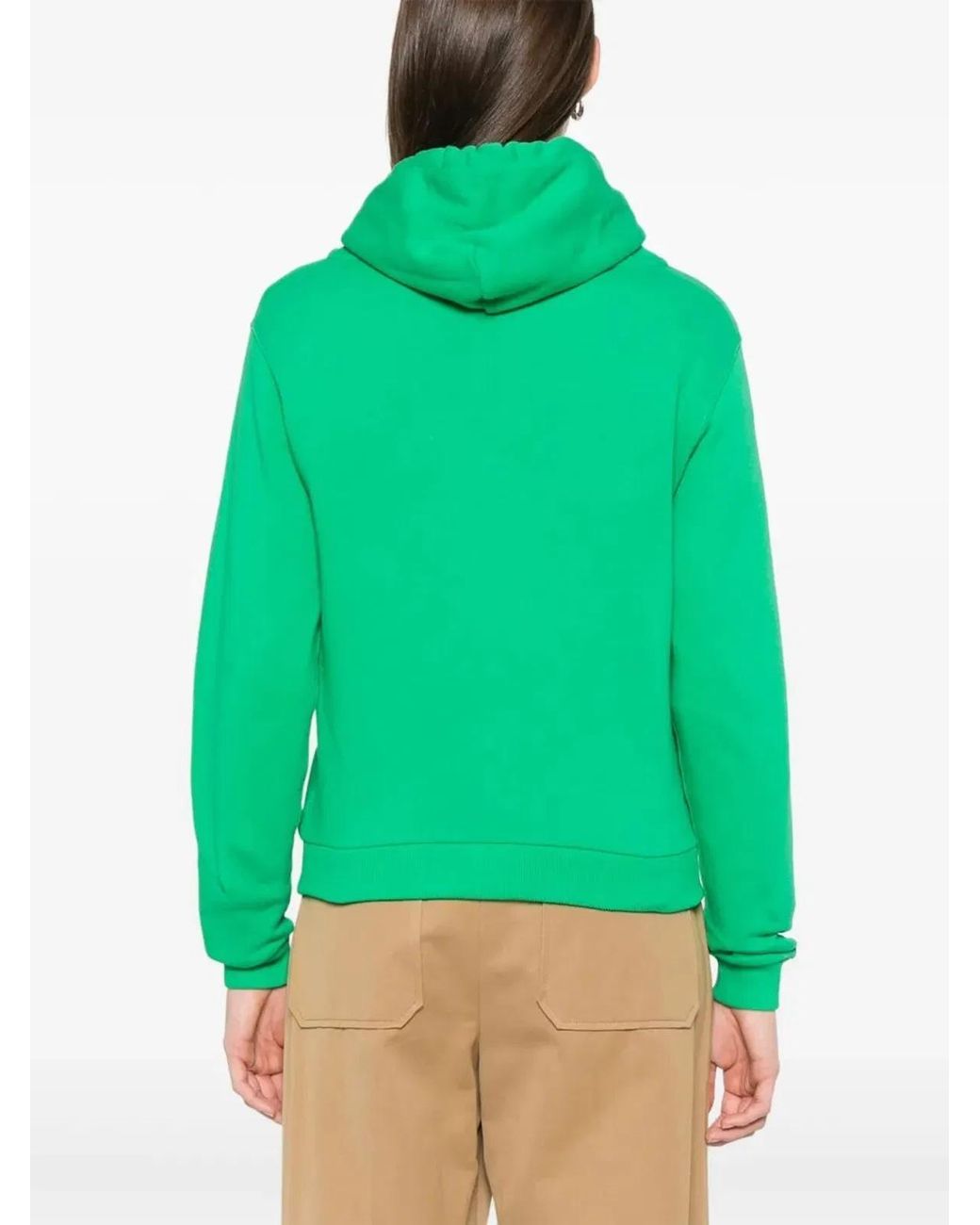 Polo Ralph Lauren Green Prl Fz Long Sleeve Sweatshirt