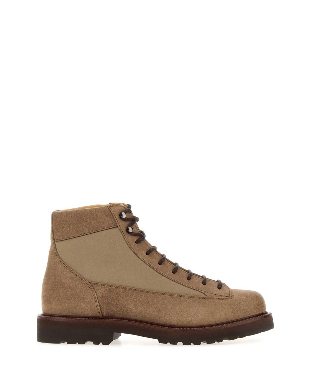 Brunello Cucinelli Brown Pair Of Ankle Boots for men