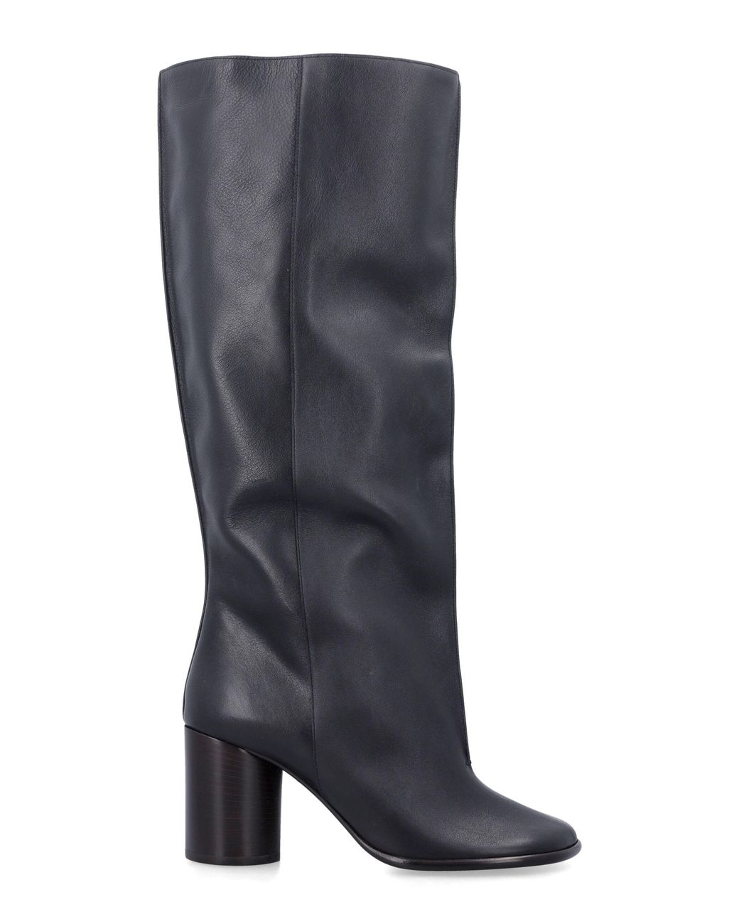 Lemaire Blue Crease Sleeve Boots