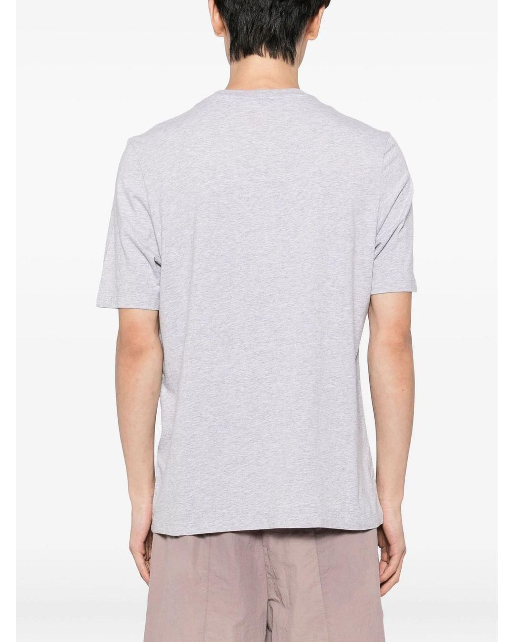 Maison Kitsuné White Maison Kitsuné Fox Head Regular Tee Shirt for men