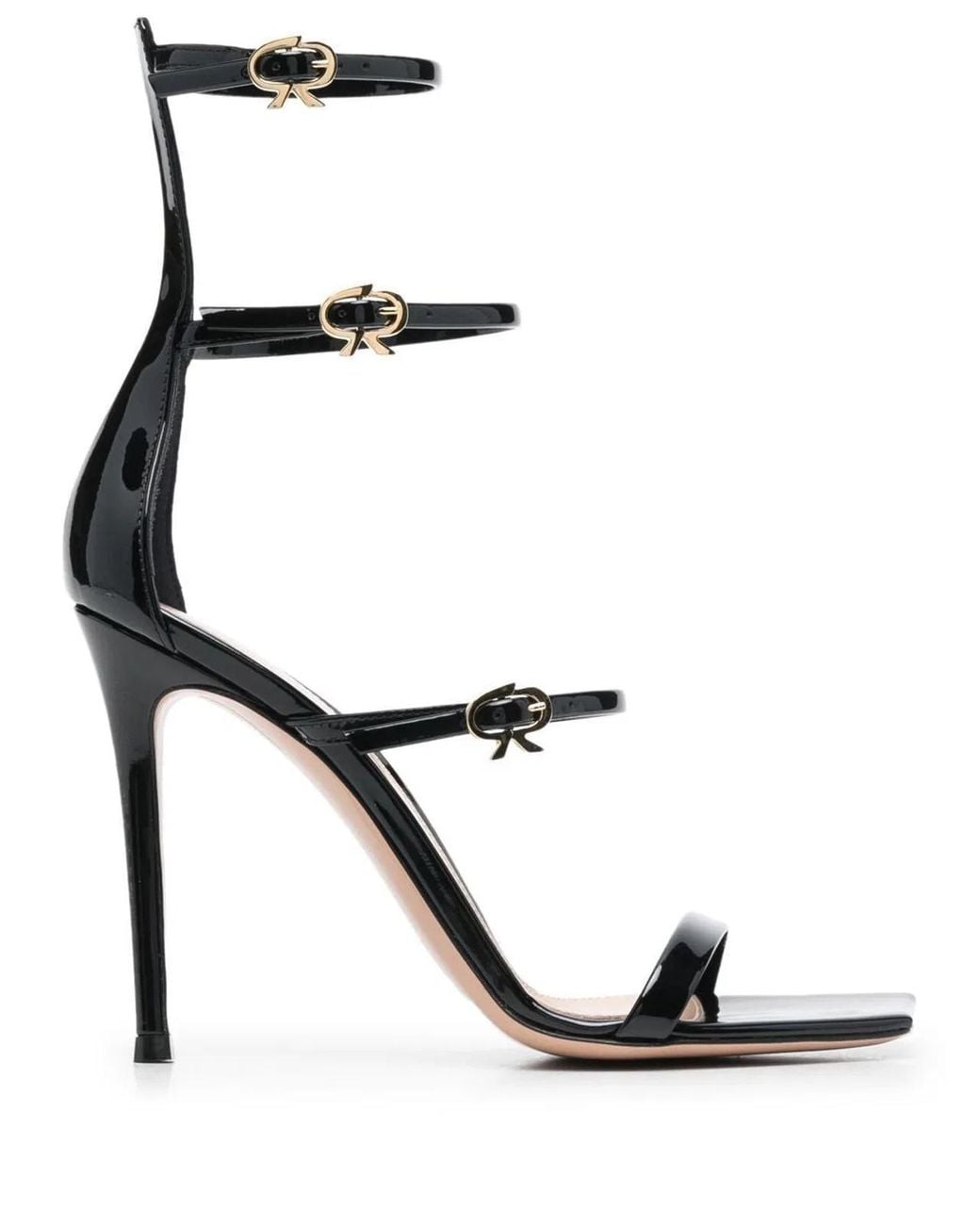 Gianvito Rossi Black Ribbon Uptown